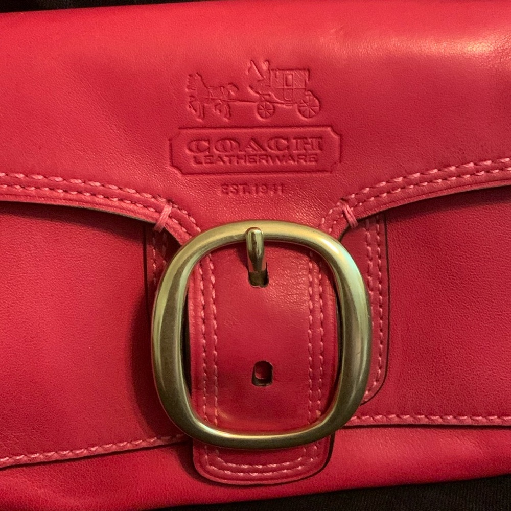Coach Bleaker zip pouch wallet